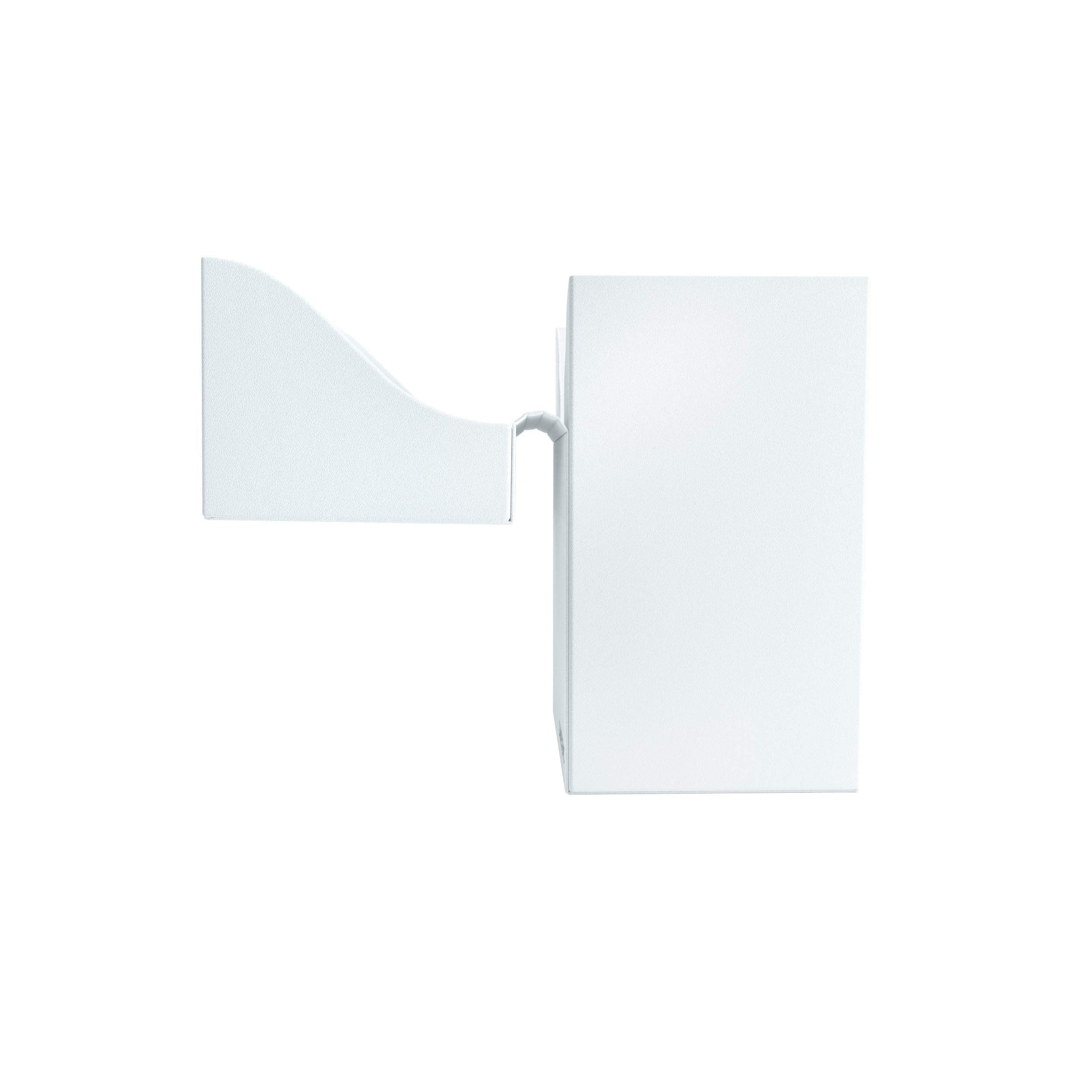 Gamegenic 80-Card Deck Holder - White TCG Box with Cobra Neck Closure for Double-Sleeved Cards 7