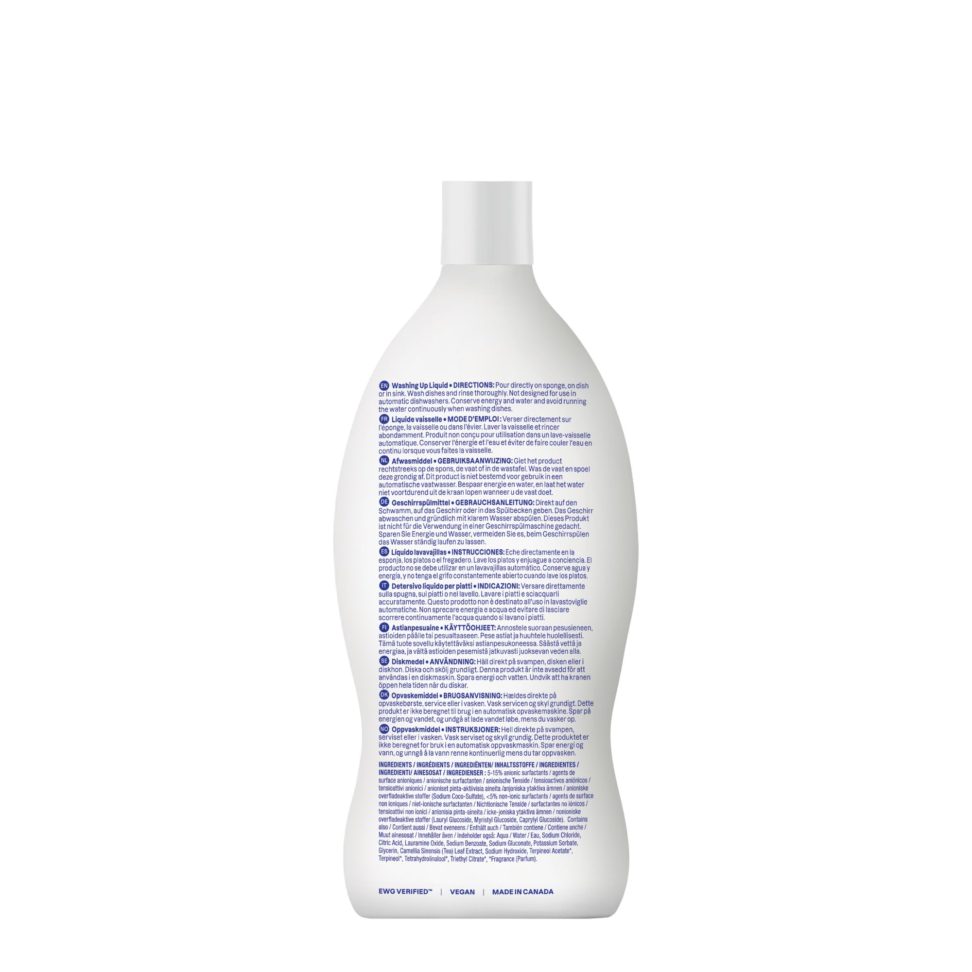 ATTITUDE Washing-Up Liquid - EWG Verified Plant-Based Dish Soap | Citrus Zest | 700 ml 7