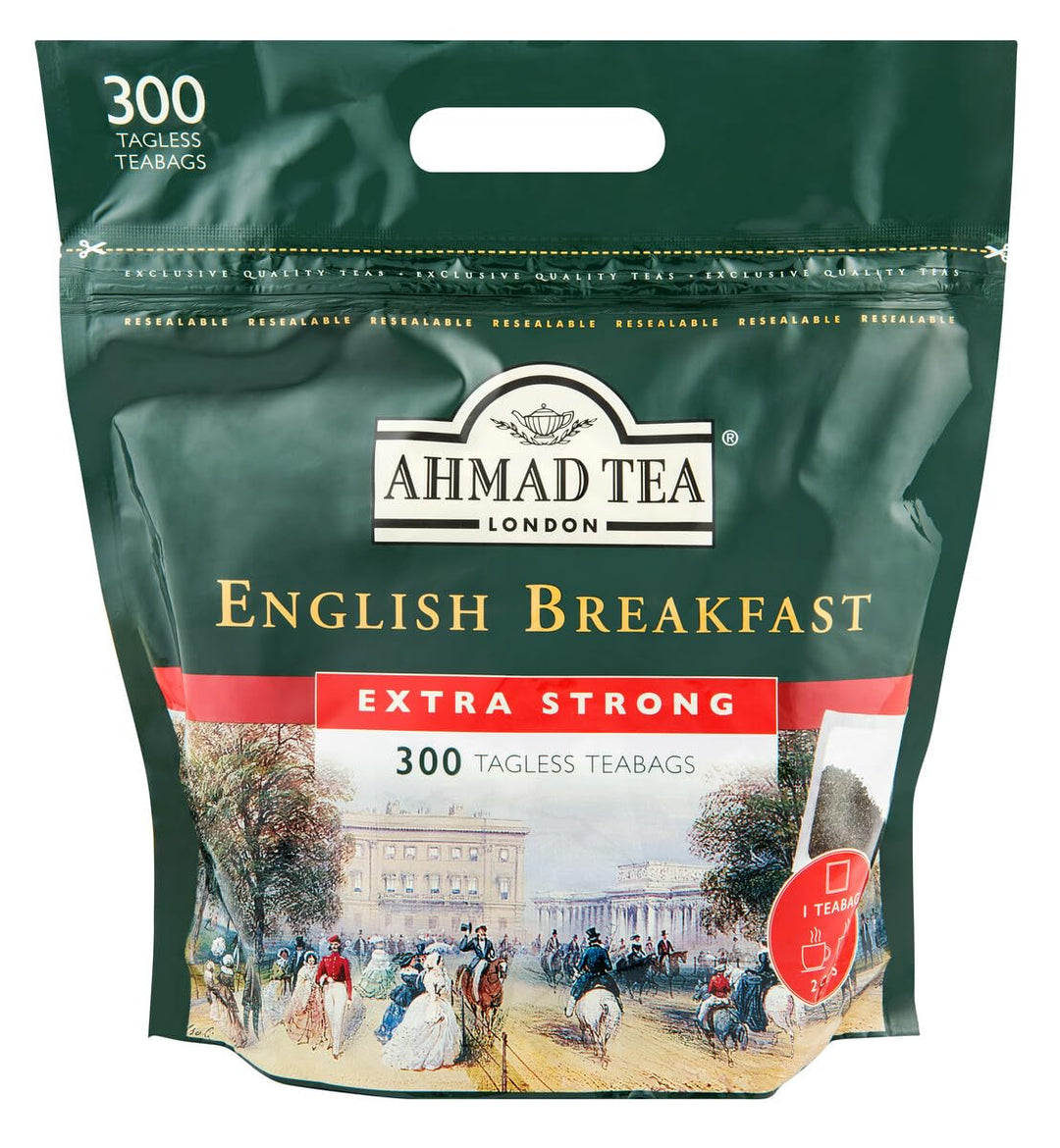 Ahmad Tea - English Breakfast Tea Extra Strong 300 Tagless Teabags