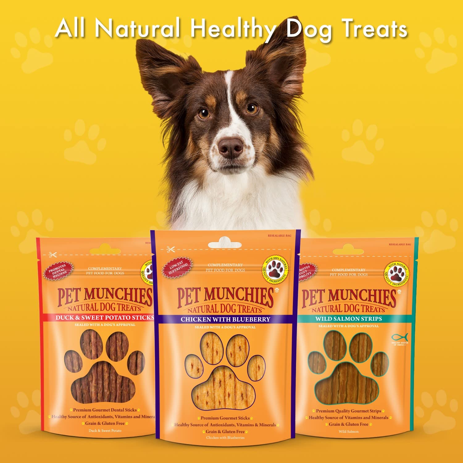 PET MUNCHIES Chicken with Carrot Dental Sticks Dog Treats - Pack of 8 | Low Fat | Promotes Dental Health 7