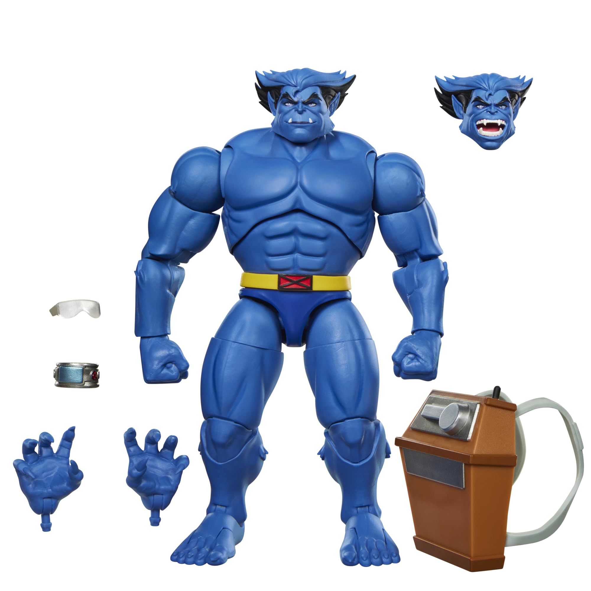 Marvel Legends Series Marvel's Beast X-Men '97 Collectible 15 cm Scale Action Figure | Ages 4+ | Plastic 1