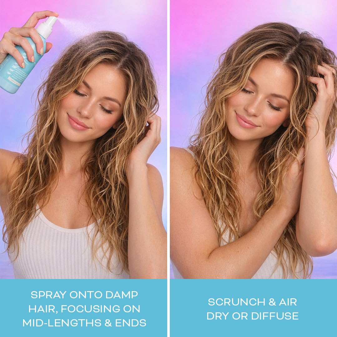 Healthpoint Tamed Waves Spray 5 In 1 - Heat Protection, Anti Frizz, Shine Boost | 236 ml 6