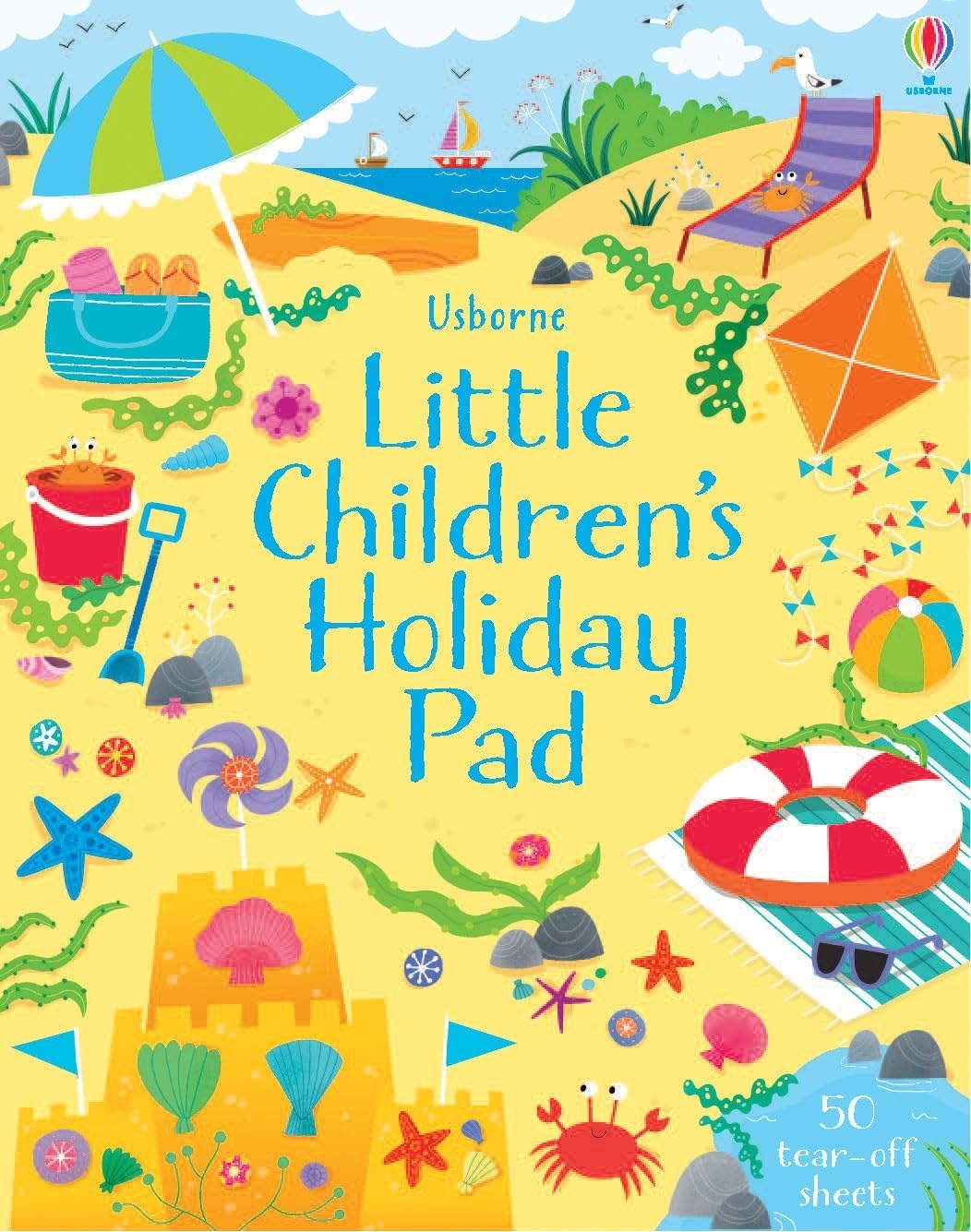 Usborne Activity Books Little Children's Holiday Pad - Ages 5-8 | Paperback | 100 Pages 1