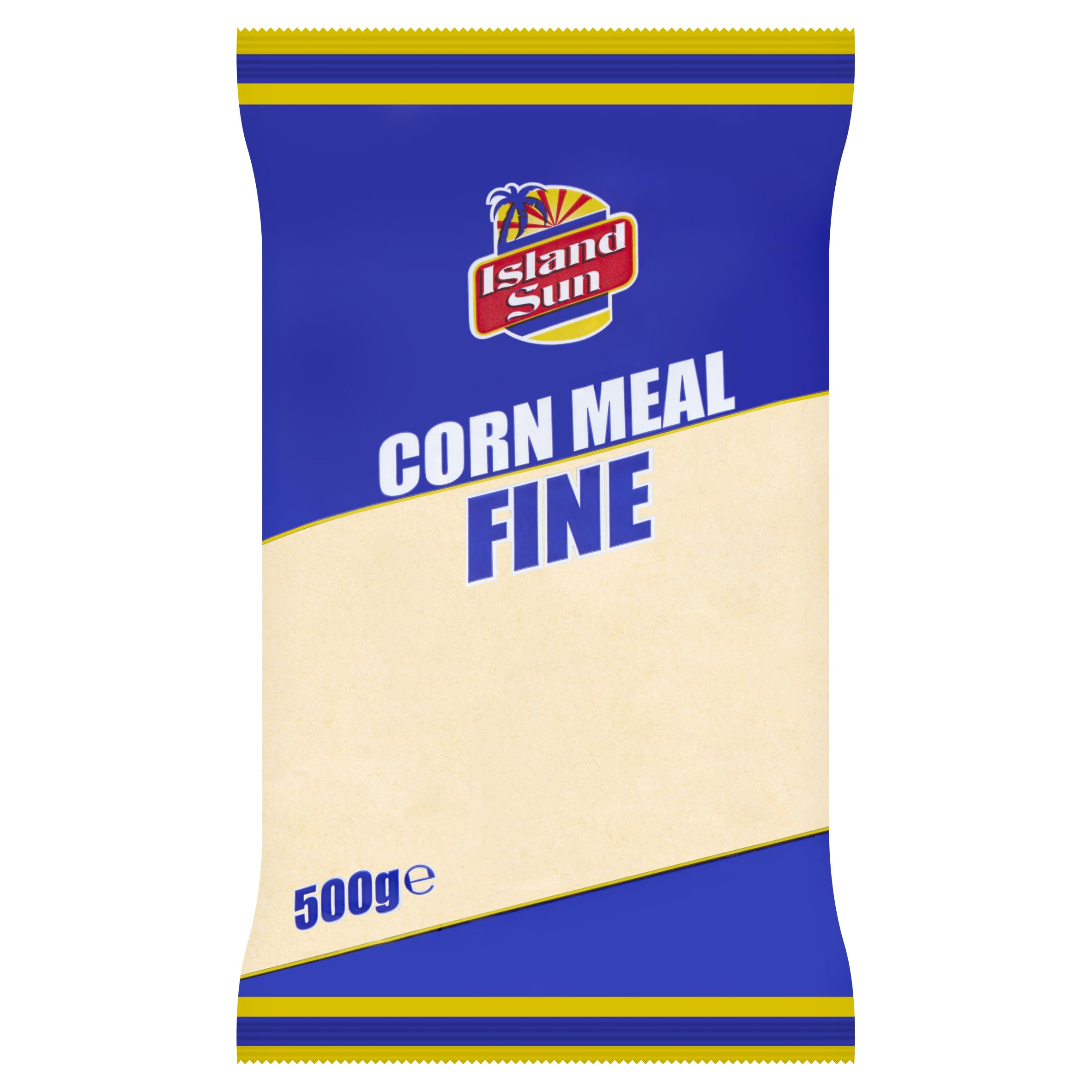 Island Sun Fine Cornmeal - 500g | Great for Coating & Dumplings | Source of Fibre & Iron