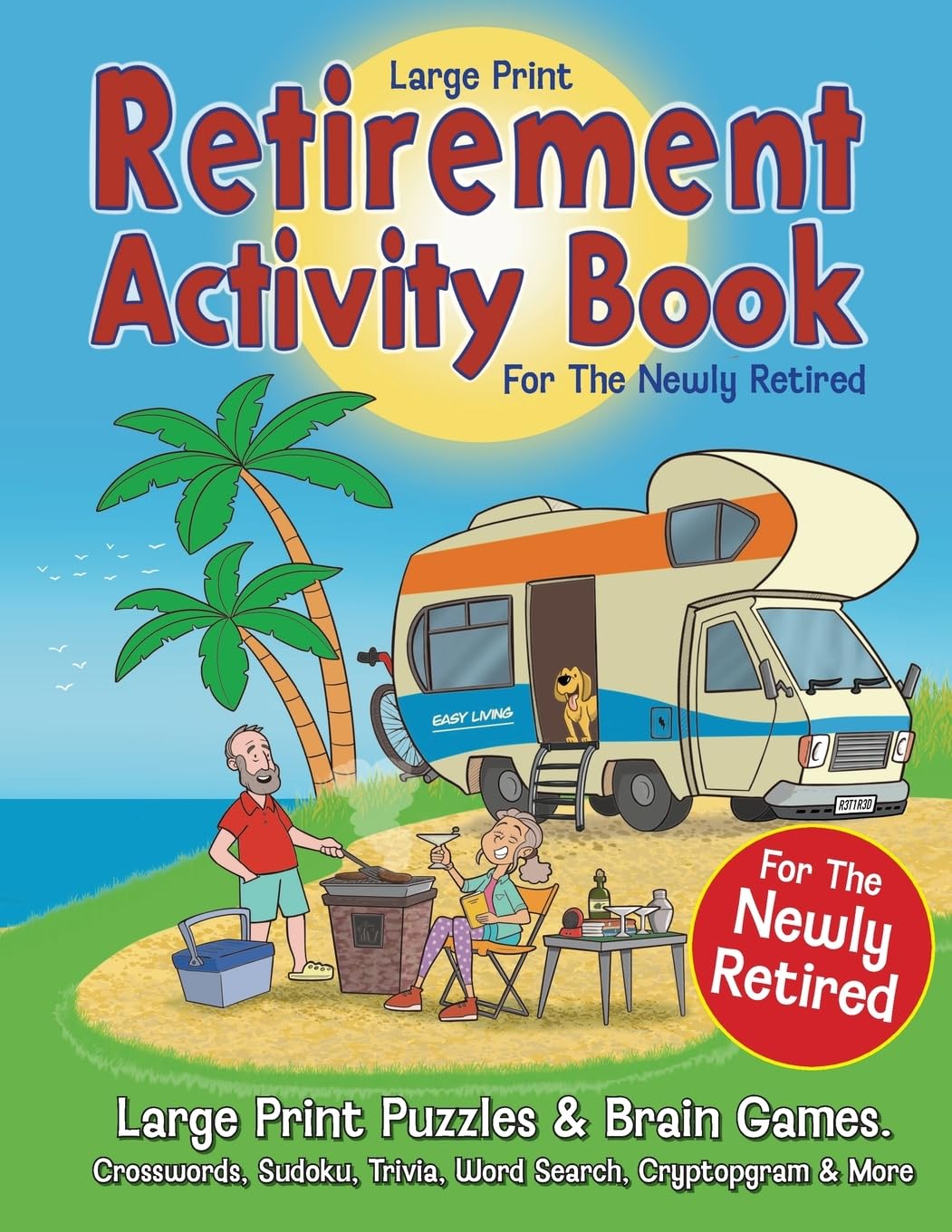 Pippa Page Retirement Activity Book for Newly Retired | Large Print | Paperback