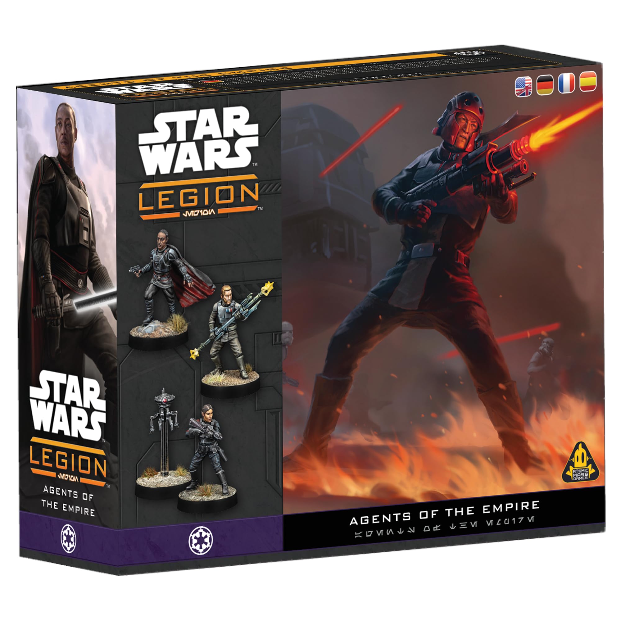 Asmodee Star Wars: Legion - Agents of the Empire Expansion | Strategy Board Game | 2 Players | 168+ Min Age 1