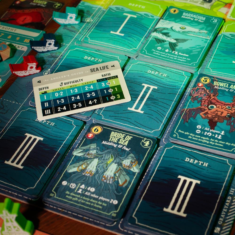 Deep Regrets: An Unfortunate Fishing Game [Strategy Board Game] 3