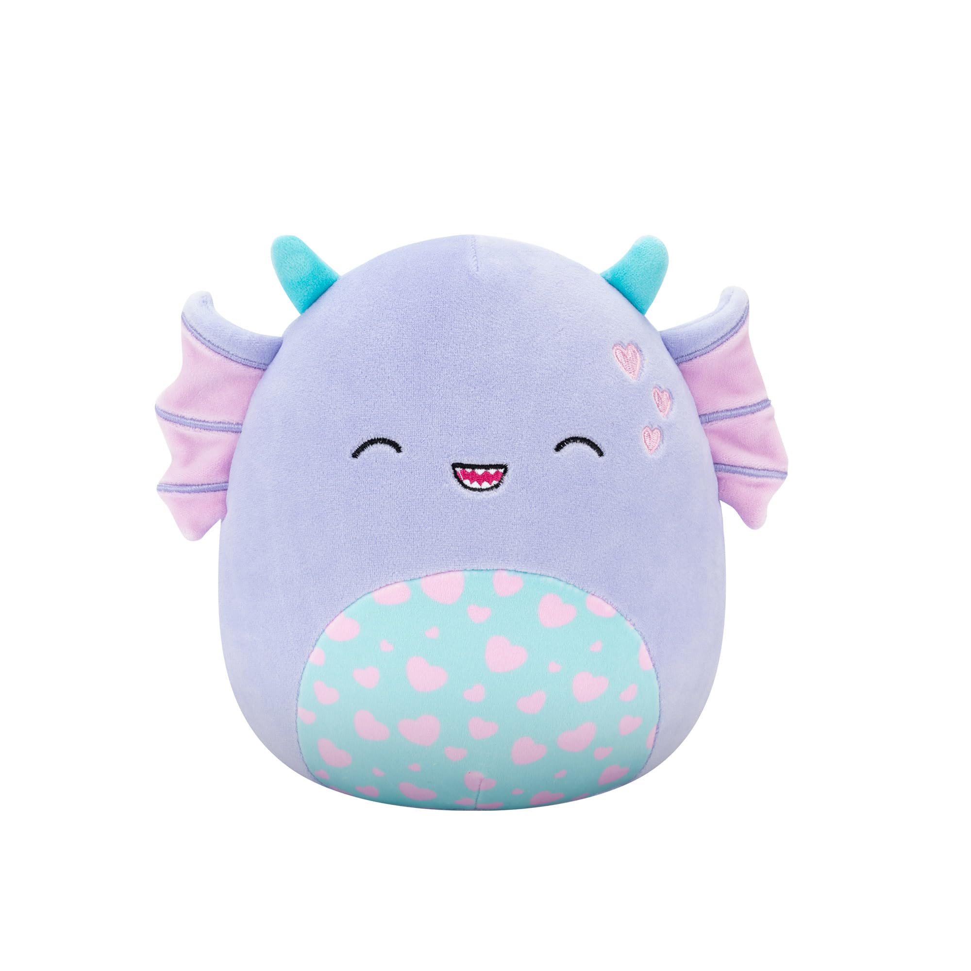 Squishmallows Strobe the Purple Swamp Monster - 7.5-Inch Valentine's Day Plush