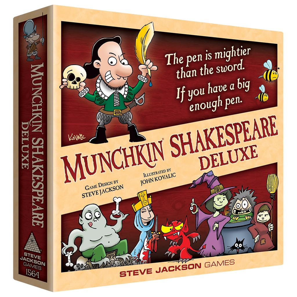 Steve Jackson Games Munchkin Shakespeare Deluxe Card Game | Multicolor | English 1