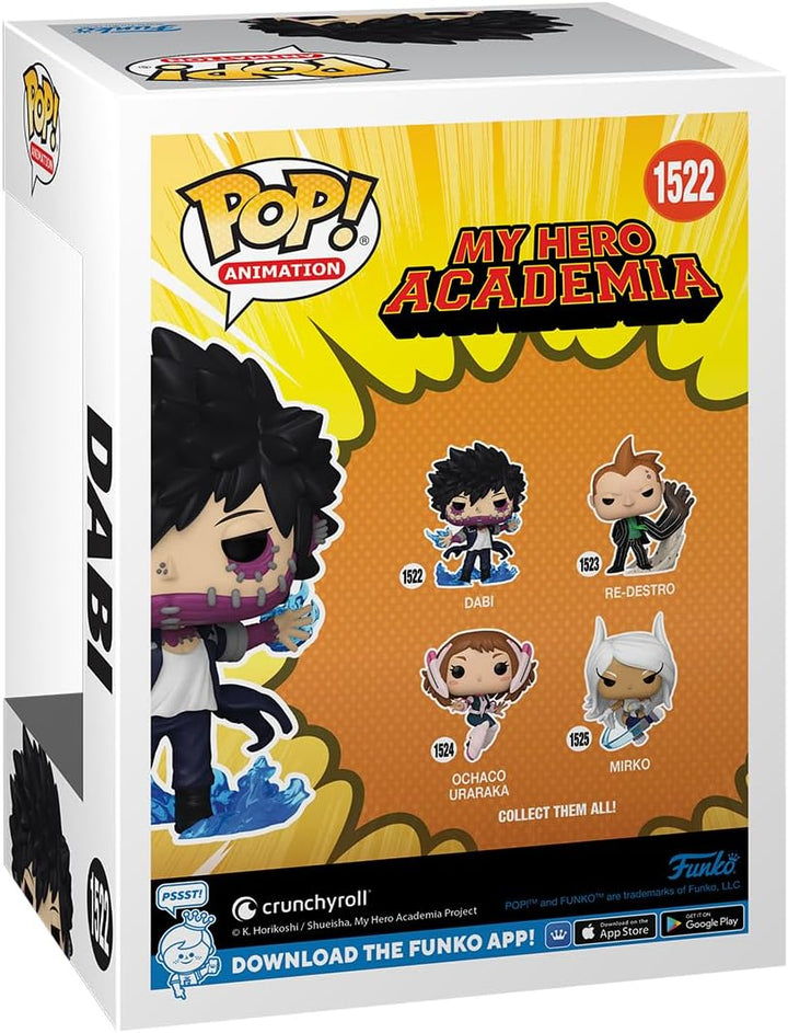 Funko Pop! Animation: My Hero Academia (MHA) - (MHA) 2 - Dabi - (Flames) - Colle