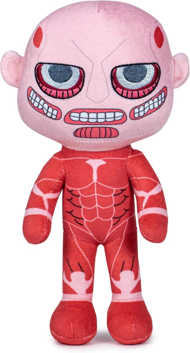 Play by Play Attack on Titan Colossal Titan Plush Toy - Anime Collectible for Ages 15 Months and Up