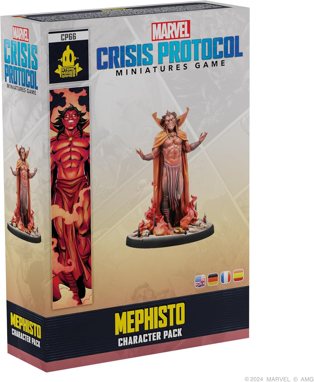 Atomic Mass Games Marvel Crisis Protocol: Mephisto Miniatures Board Game (AMGCP66)