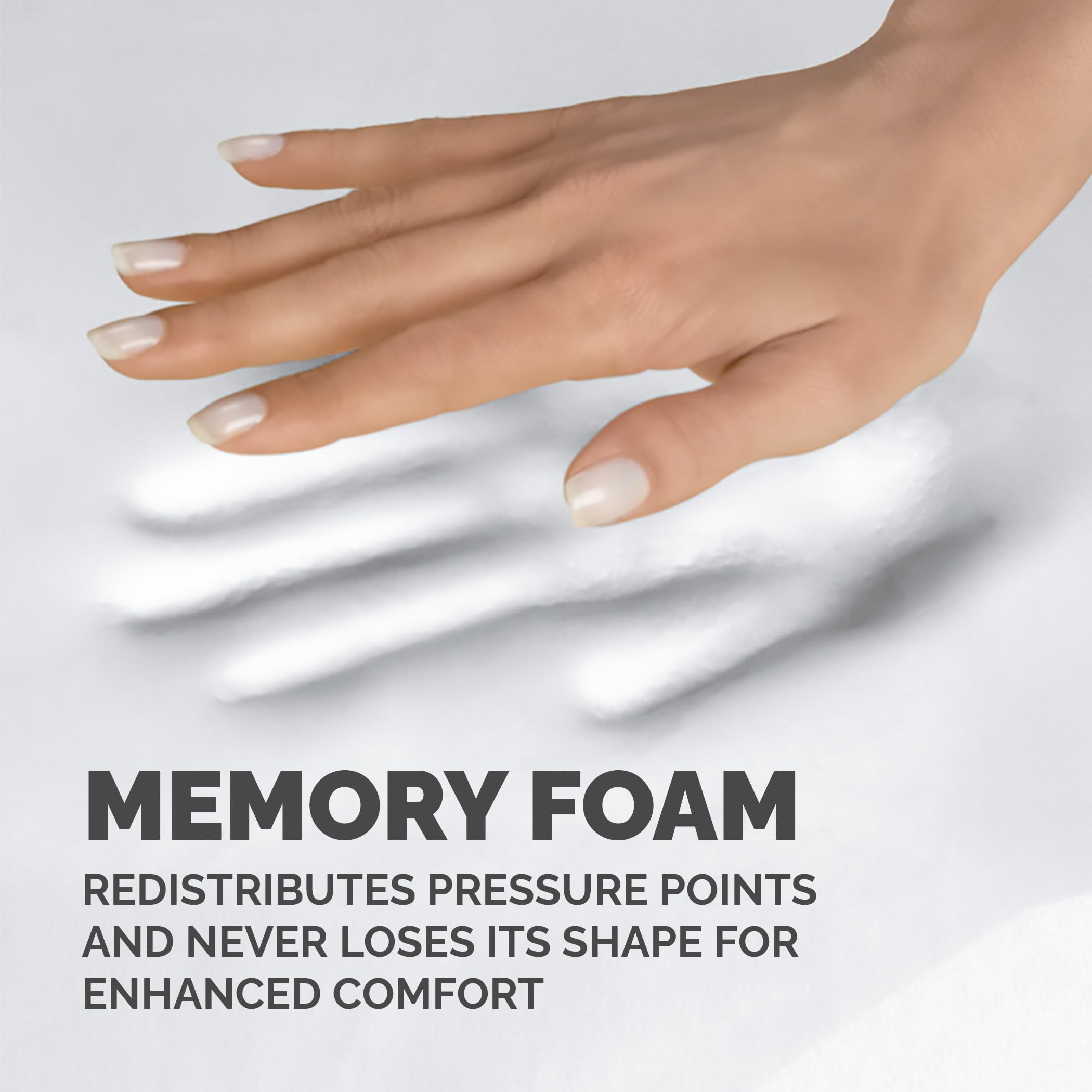 Fellowes Everyday Memory Foam Mousepad with Wrist Rest | Ergonomic Support | Blue 4
