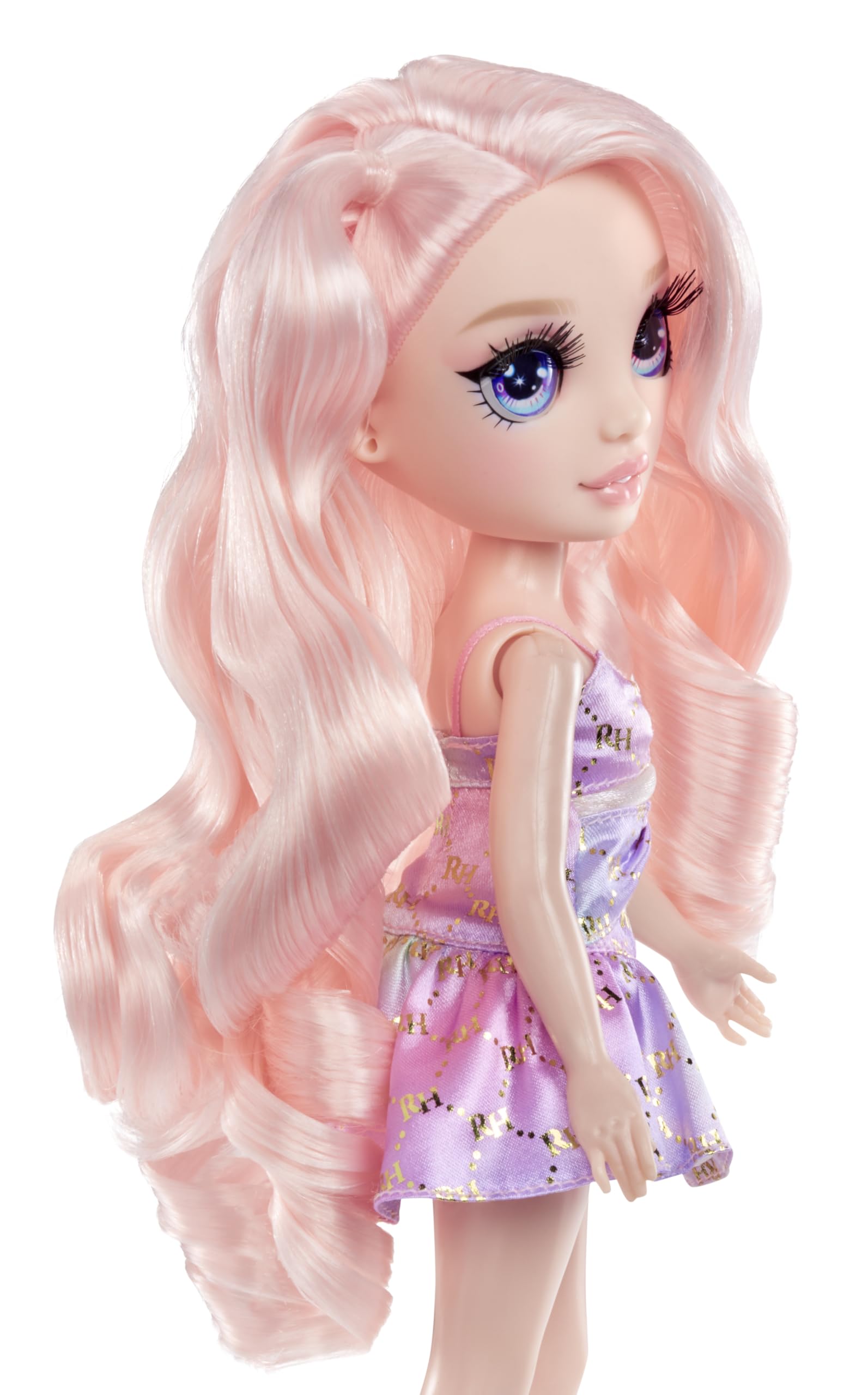 Rainbow High Bella Fashion Doll - 11-inch Posable Figure with Pink Outfit & Handbag | Ages 4+ 4