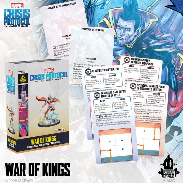 Atomic Mass Games Marvel Crisis Protocol War of Kings Expansion Pack (AMGCA13)