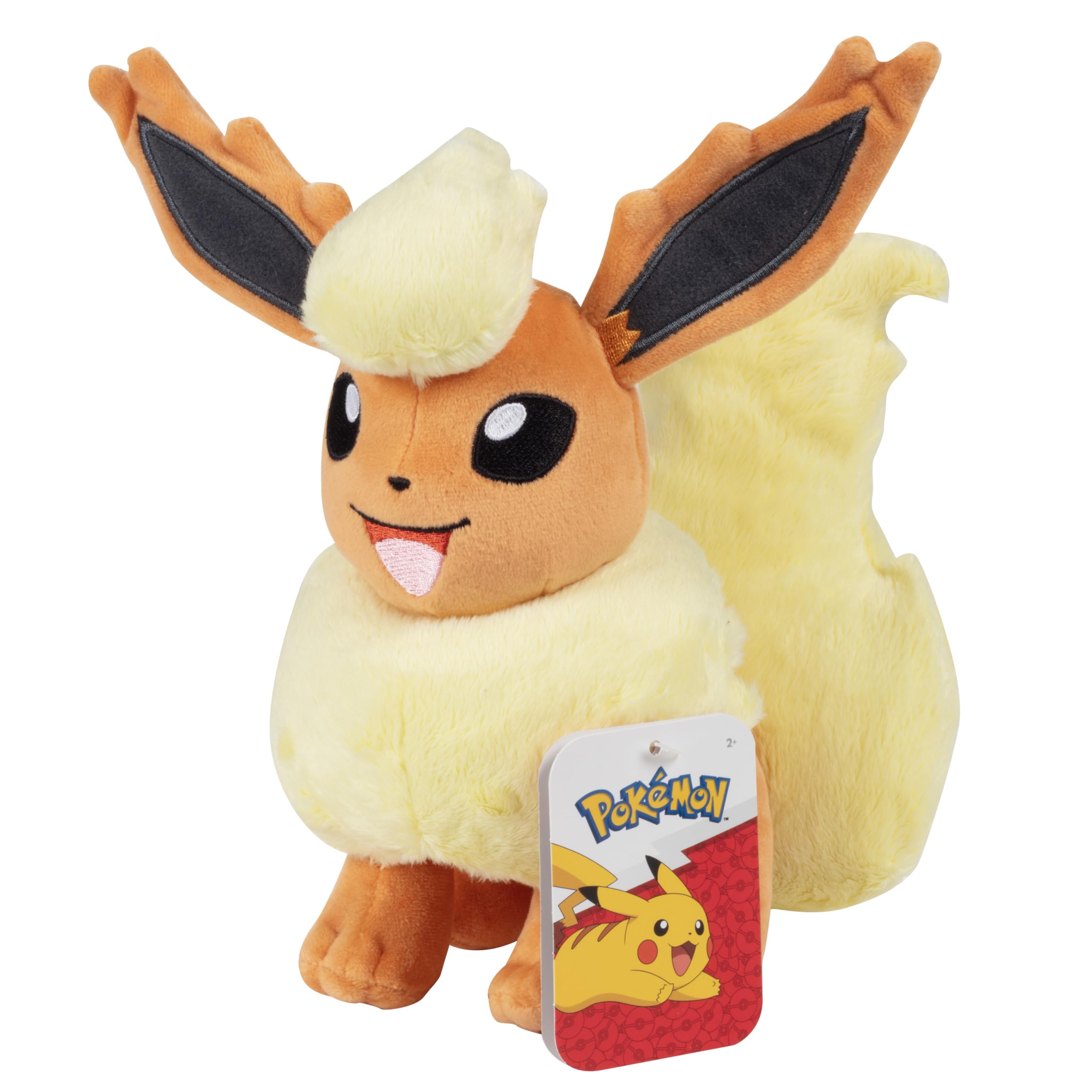 Pokémon Flareon Soft Doll - 8-Inch Plush | Classic Edition | Unisex Children 1