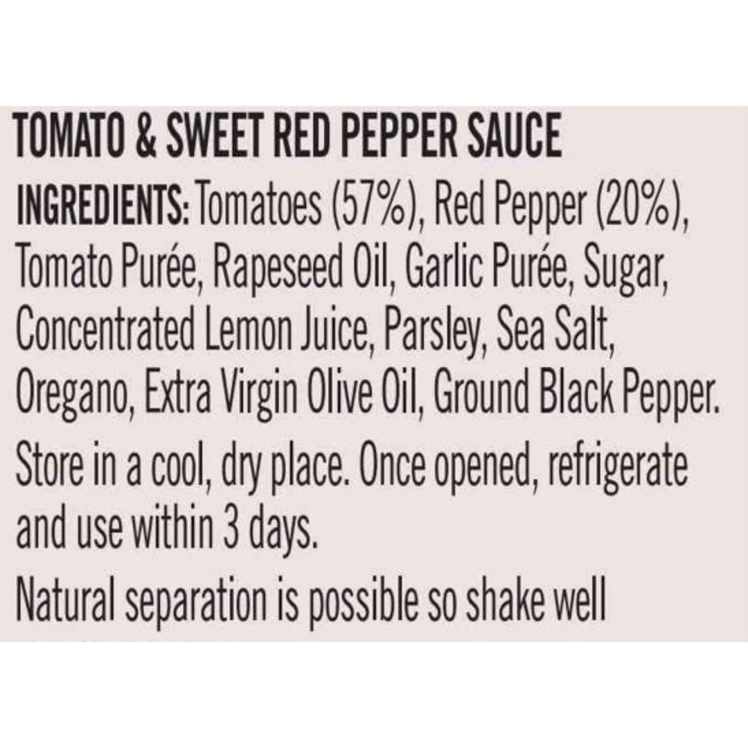 Loyd Grossman - Italian Tomato & Red Pepper Sauce Cooking Sauce