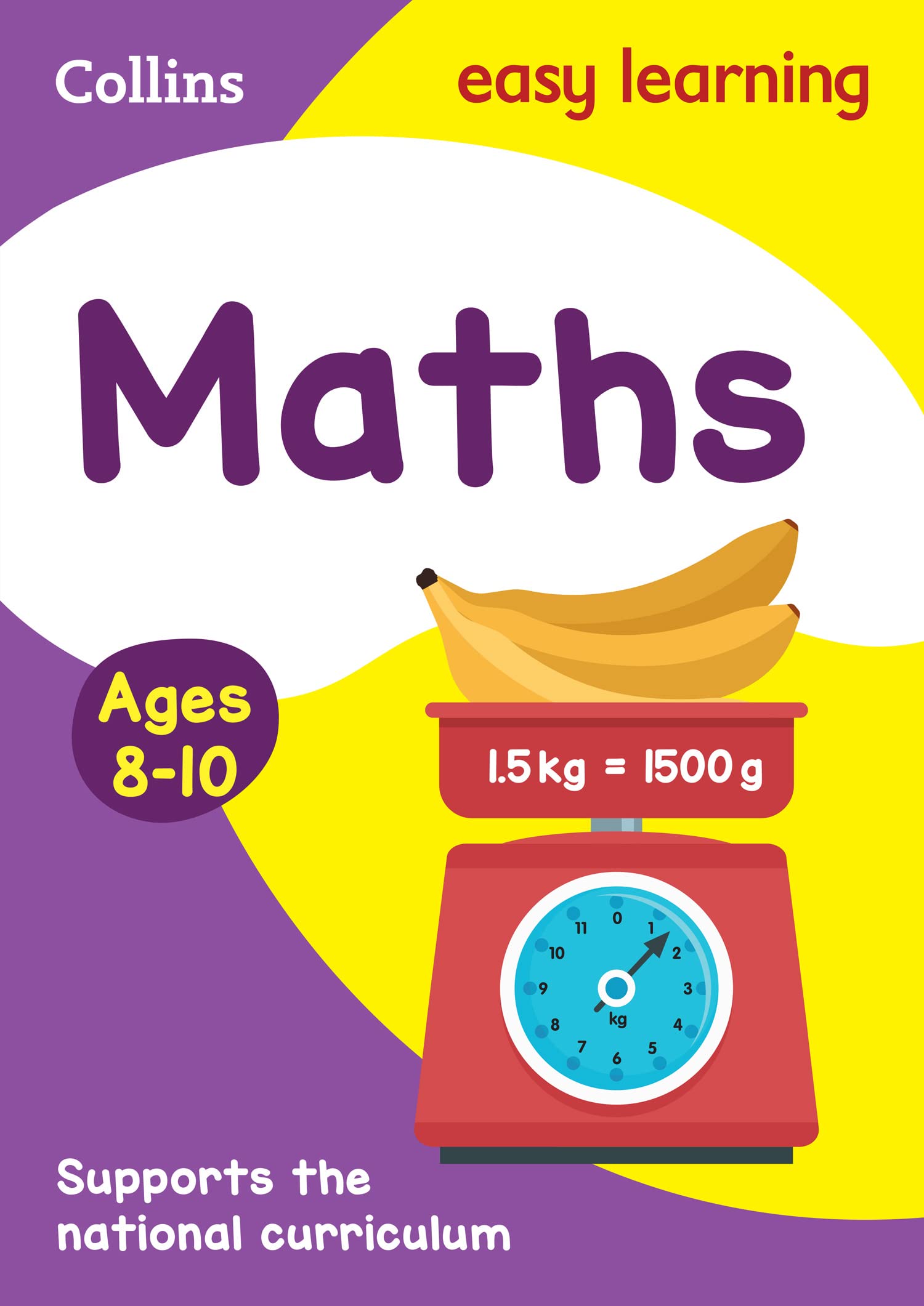 Collins Maths Ages 8-10 - Arithmetic Practice Book for KS2 | Paperback | English 1