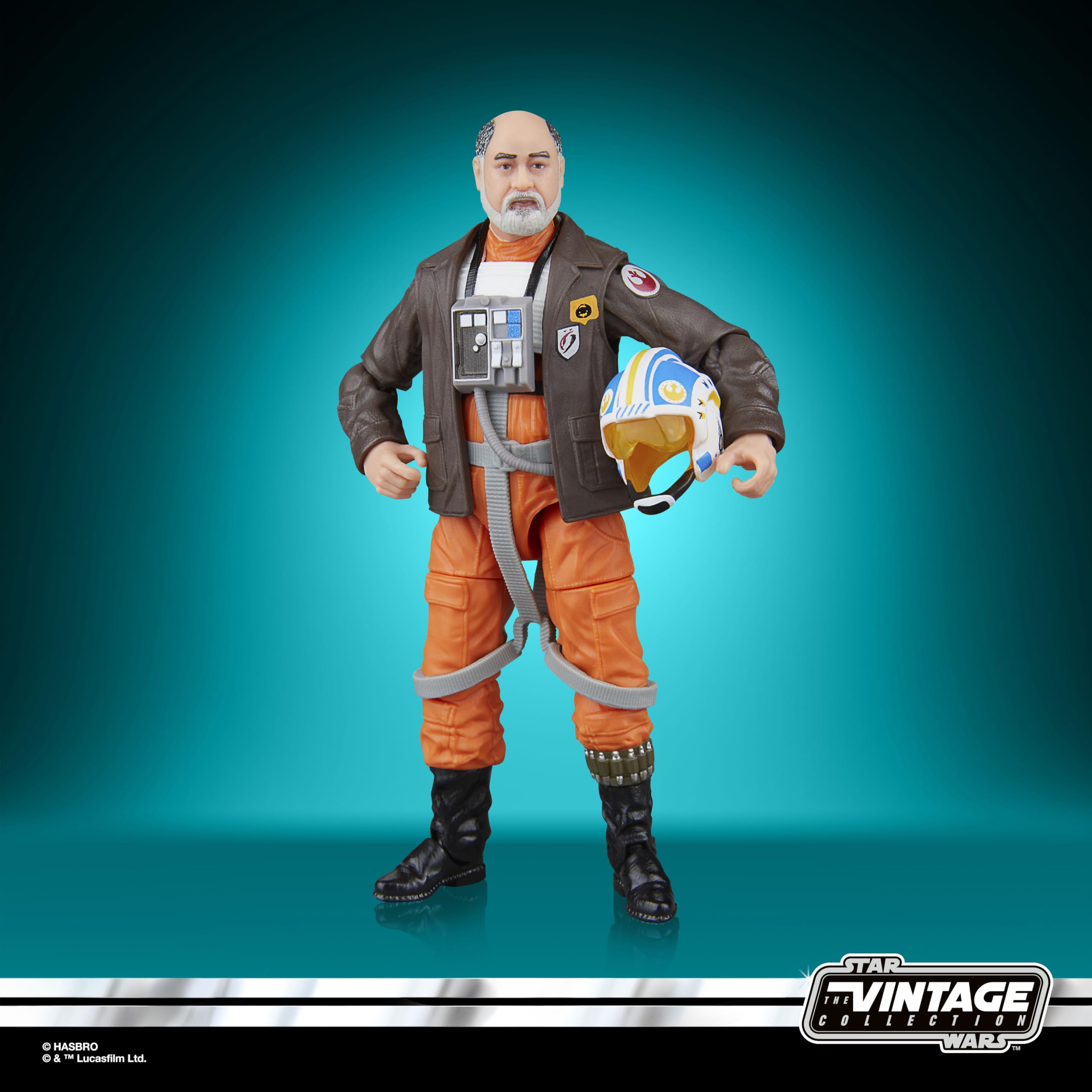 Star Wars The Vintage Collection Carson Teva Action Figure - 9.5 cm Collectible from The Mandalorian 7