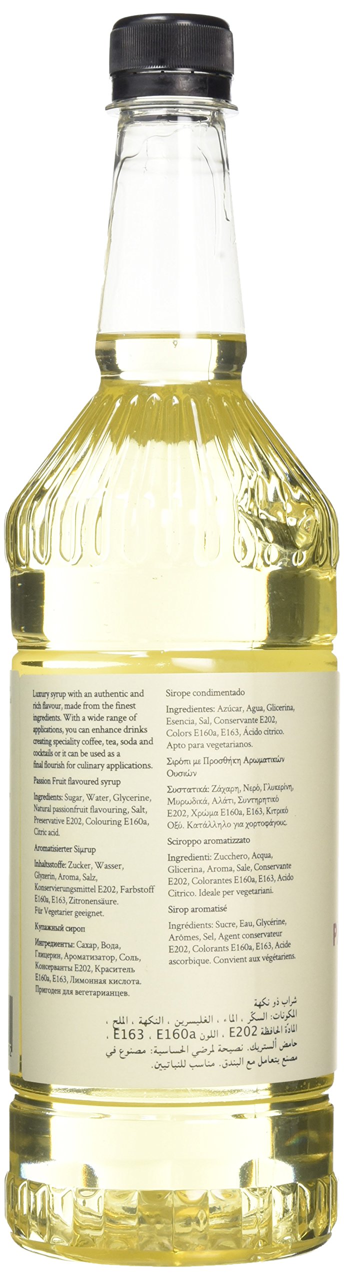 Simply - Passion Fruit Syrup Vegan & Nut Free Flavoured Syrup for Coffee, Cocktails & Baking 2