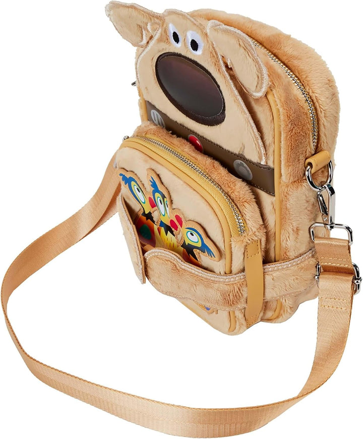 Loungefly: Disney - Up - Up 15th Anniversary Dug Crossbuddies Bag