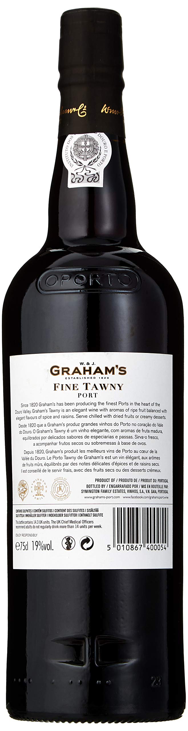 Graham's Fine Tawny Port, 75 cl