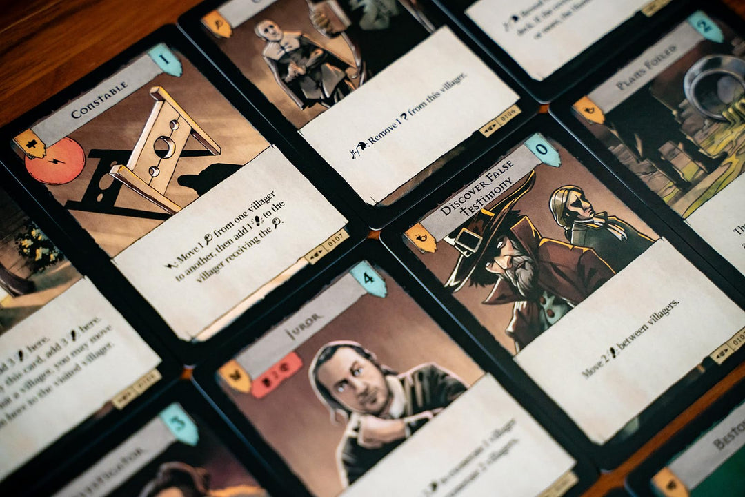 Capstone Games Pagan: Fate of Roanoke Trials of Old Expansion Pack – Asymmetrical Deduction Card Game for 2 Players