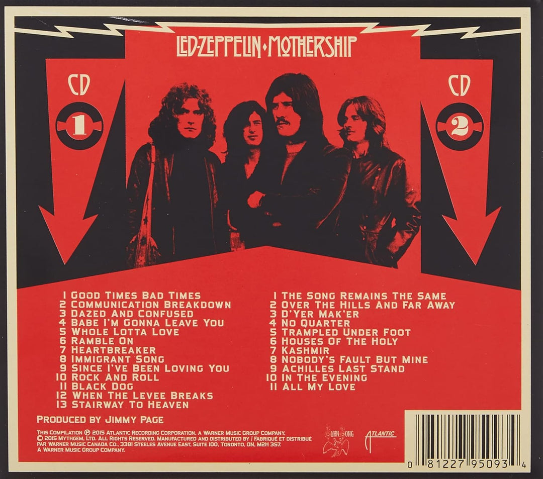 Led Zeppelin - Mothership Audio CD