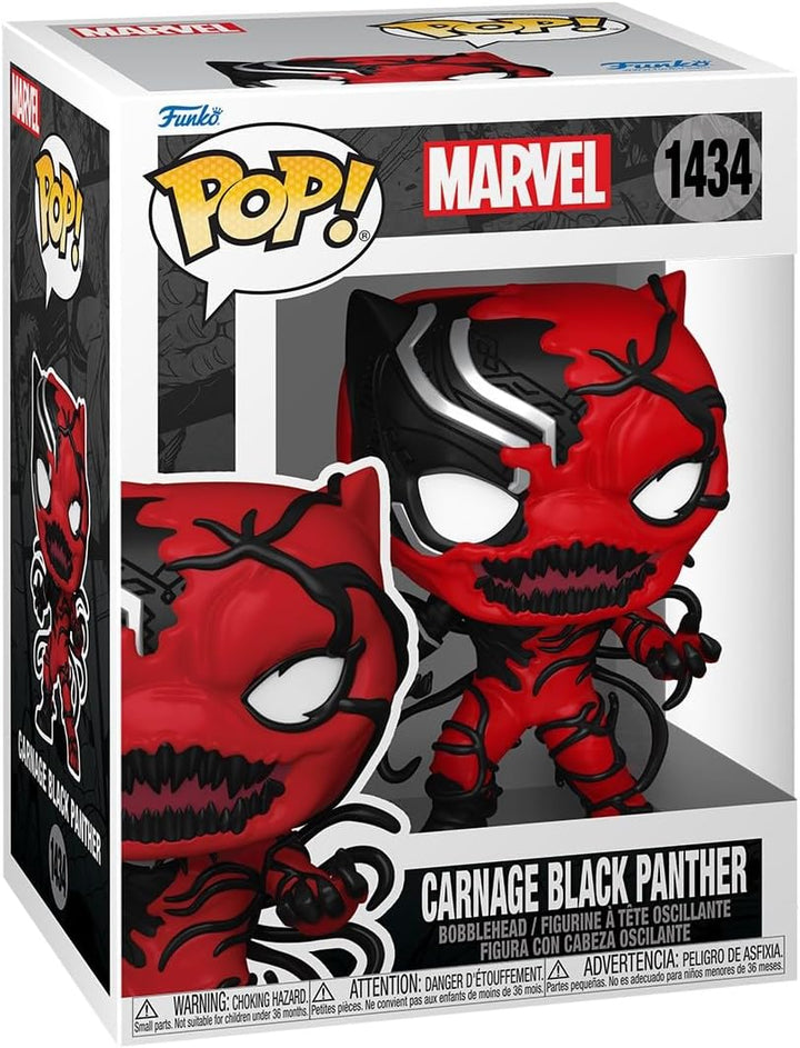 Funko Pop! Marvel Carnageized Series - Black Panther Vinyl Figure (82643)