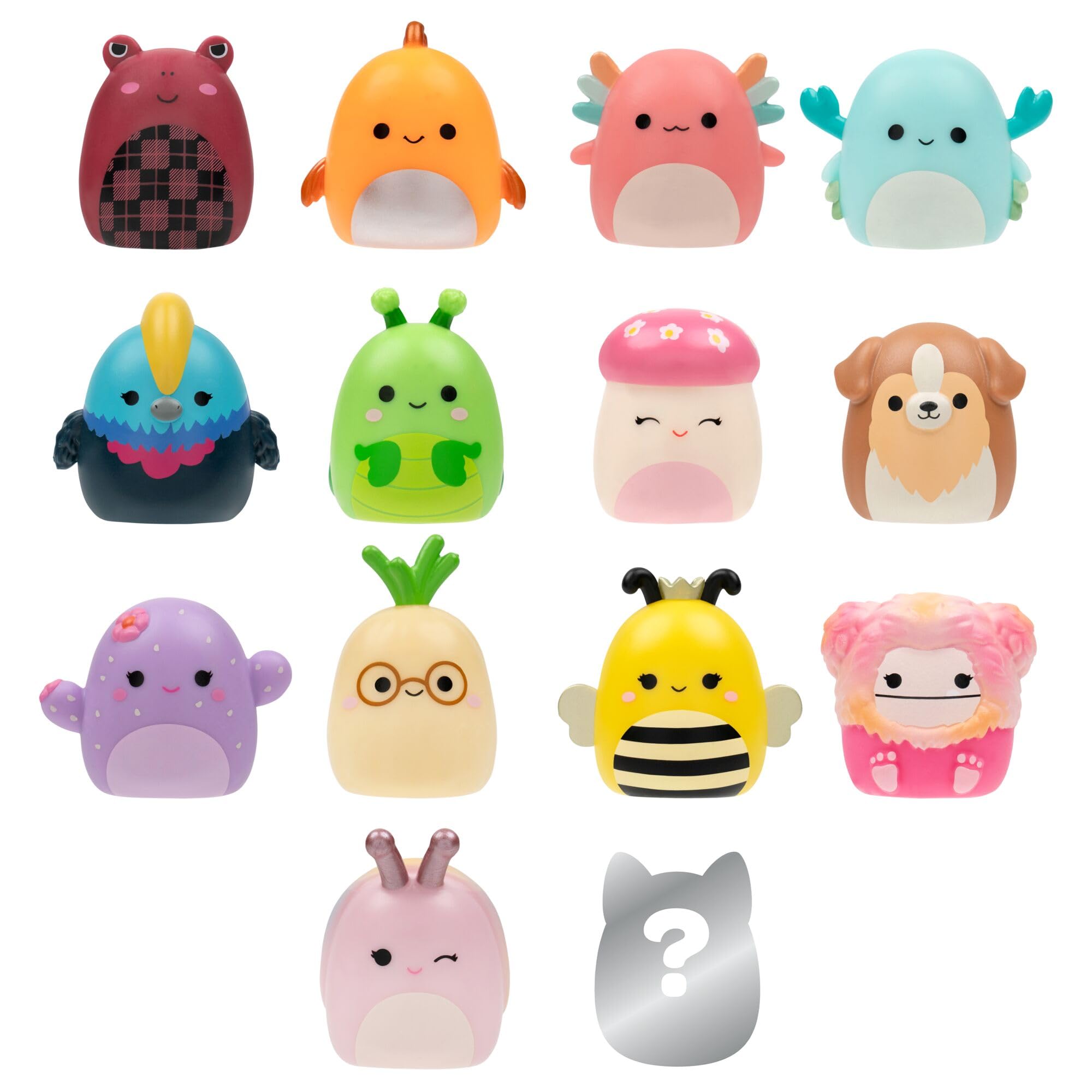 Squish-a-longs Mini-Squish 14-Pack (Wave 5, Style 2) Collectible Plastic Figures 3