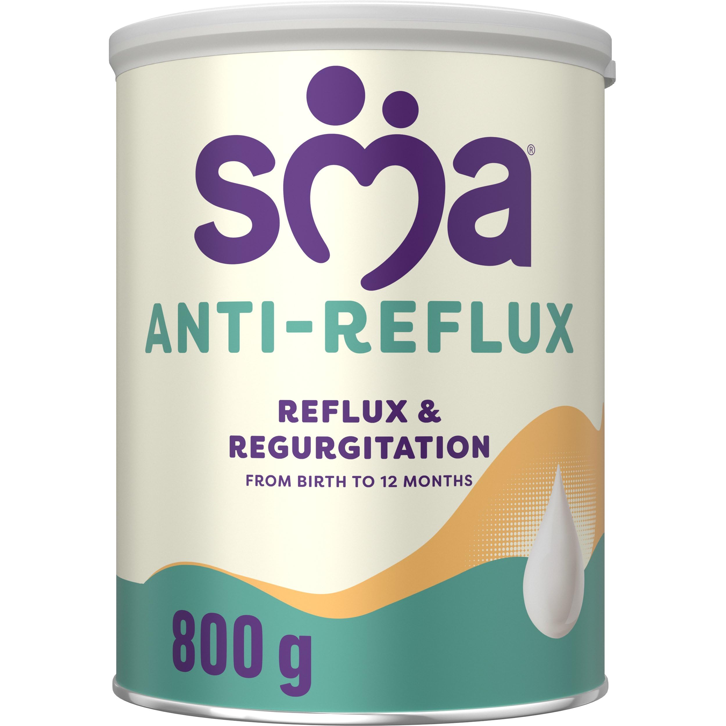 SMA Nutrition Anti-Reflux Powder Baby Formula - For Frequent Reflux | 800g