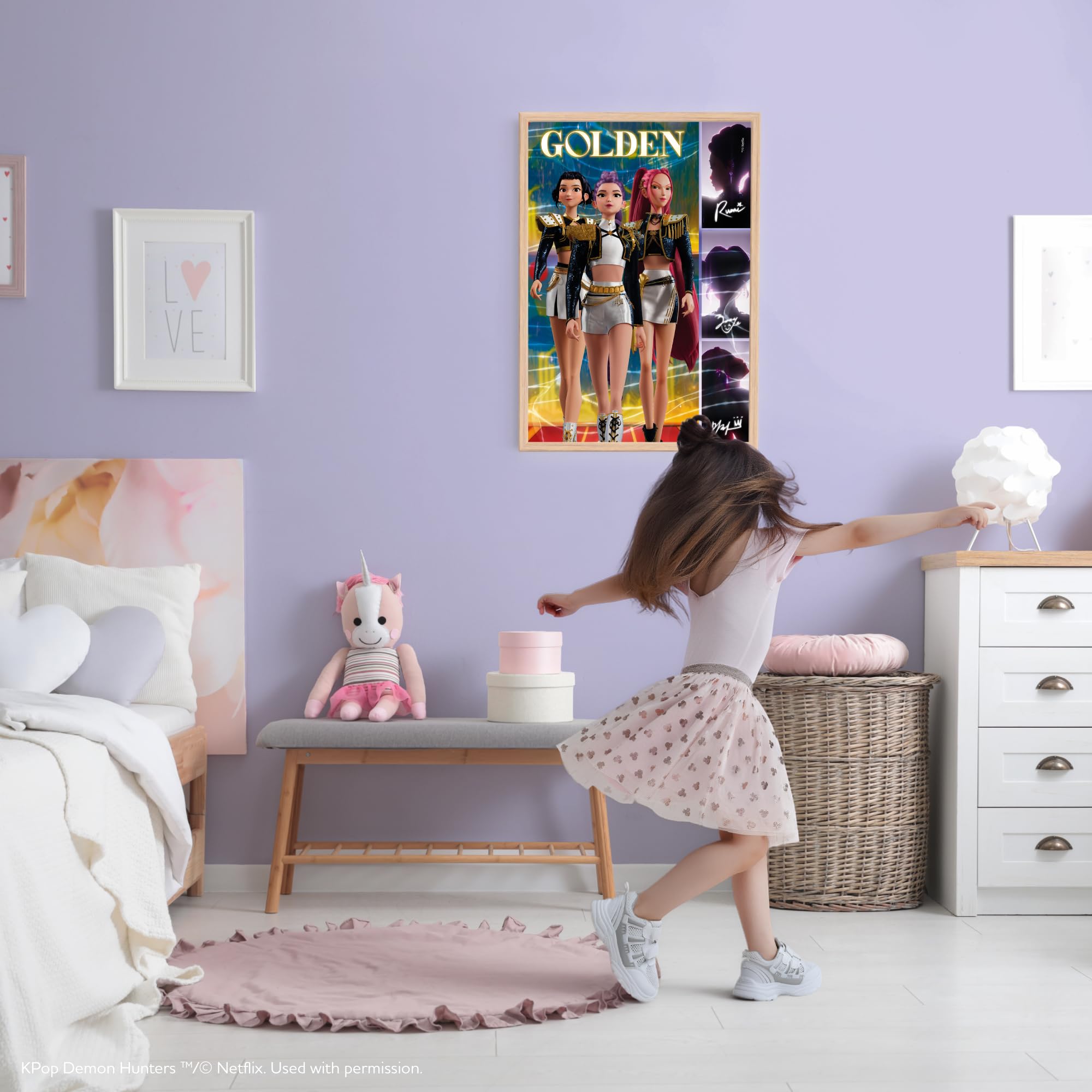 Clementoni KPOP Demon Hunters Super Puzzle - 180 Pieces | Age 7+ | 33.5 x 48.5 cm Finished Size 3