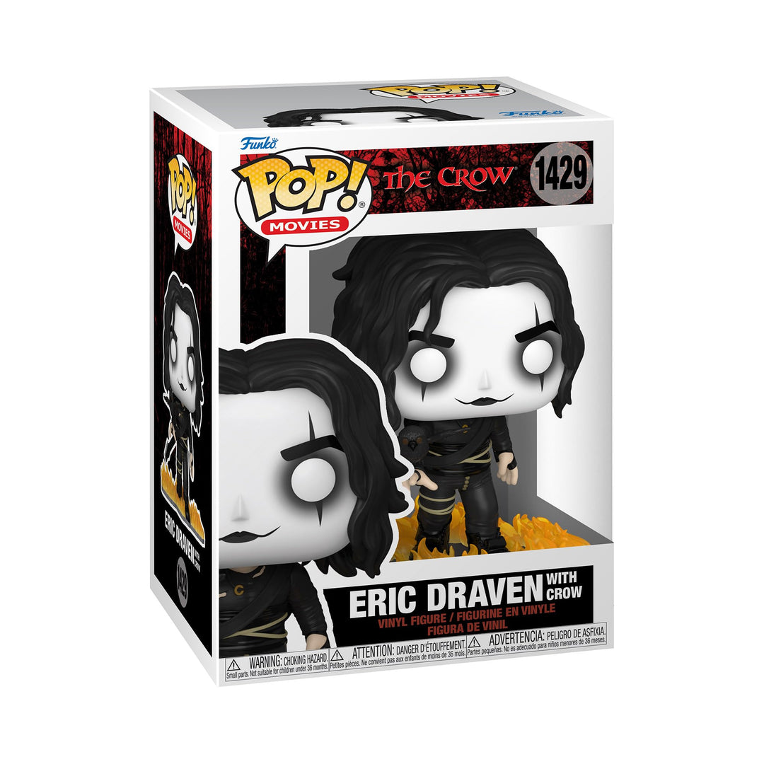 Funko Pop! Movies The Crow - Eric Draven with Crow Vinyl Figure (72380)