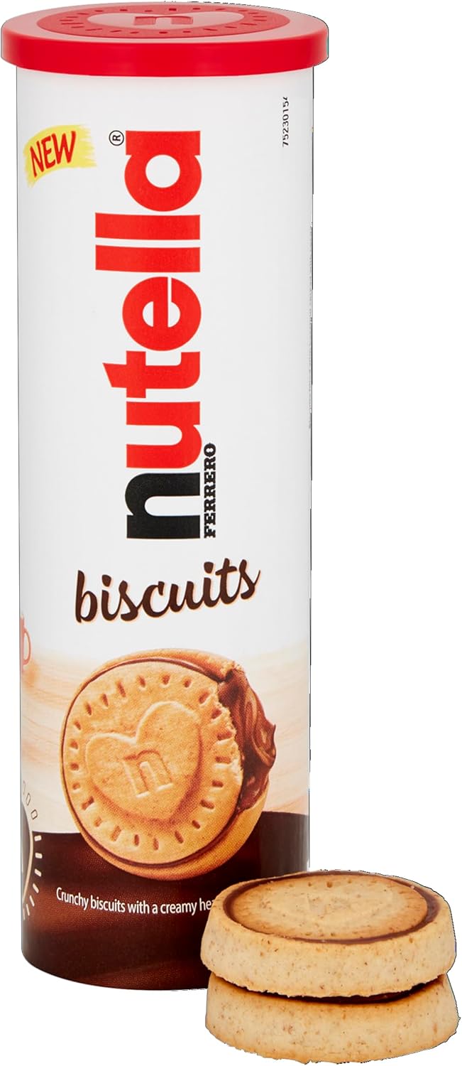 Nutella - Chocolate Biscuits with Creamy Hazelnut Filling, 166g