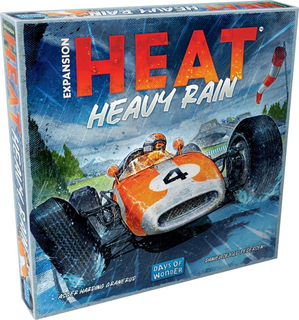 Heat: Pedal to the Metal - Heavy Rain Expansion - Board Game (2023)