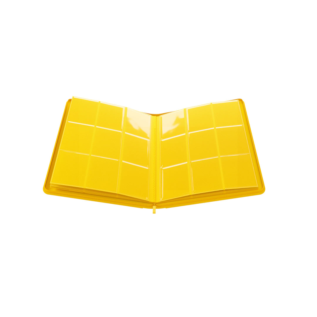 Gamegenic Zip-Up Album 18-Pocket - Yellow Trading Card Game Accessory