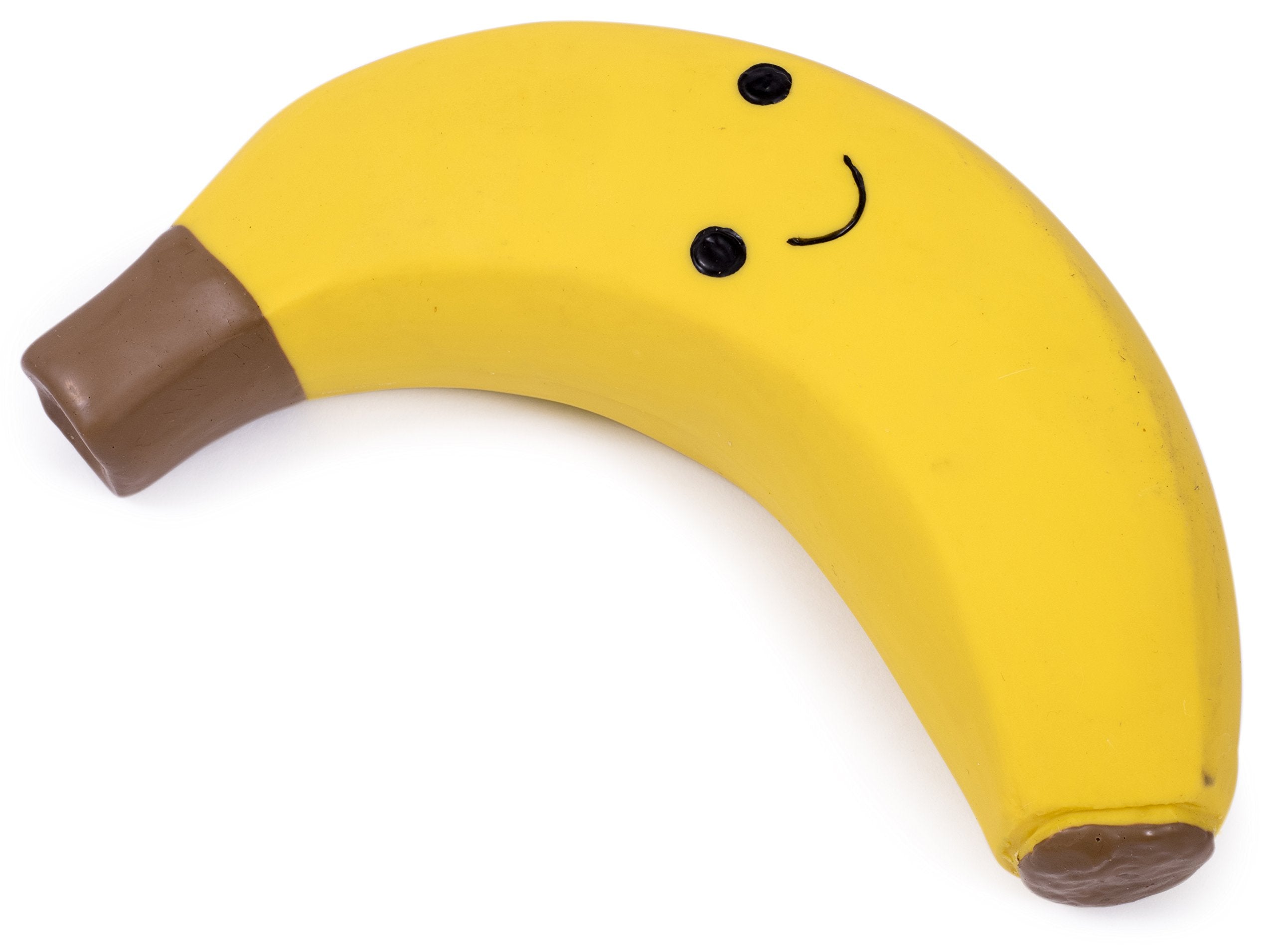 Petface Large Latex Banana Soft Chew Dog Toy | Durable | Squeaker Inside 1