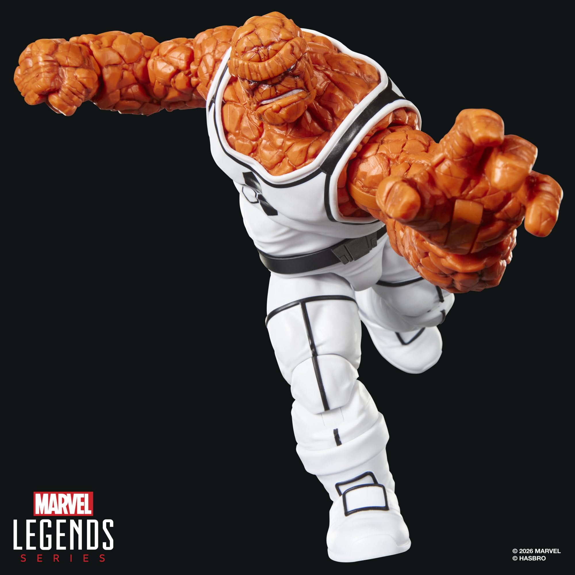 Marvel Legends Future Foundation The Thing & Invisible Woman 6-Inch Action Figures - 2 Figures, 9 Accessories, 20+ Points of Articulation 4