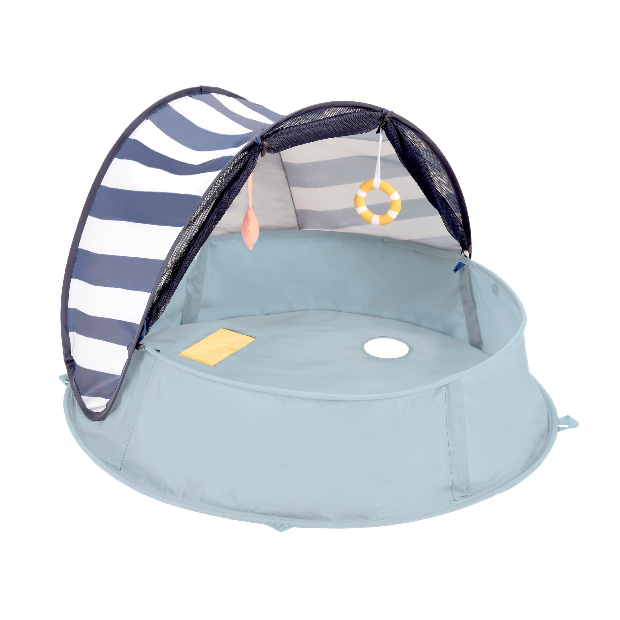 Babymoov Aquani Pop Up Baby Beach Tent & Paddling Pool - UPF 50+ Sun Protection | 90x60x60cm 1
