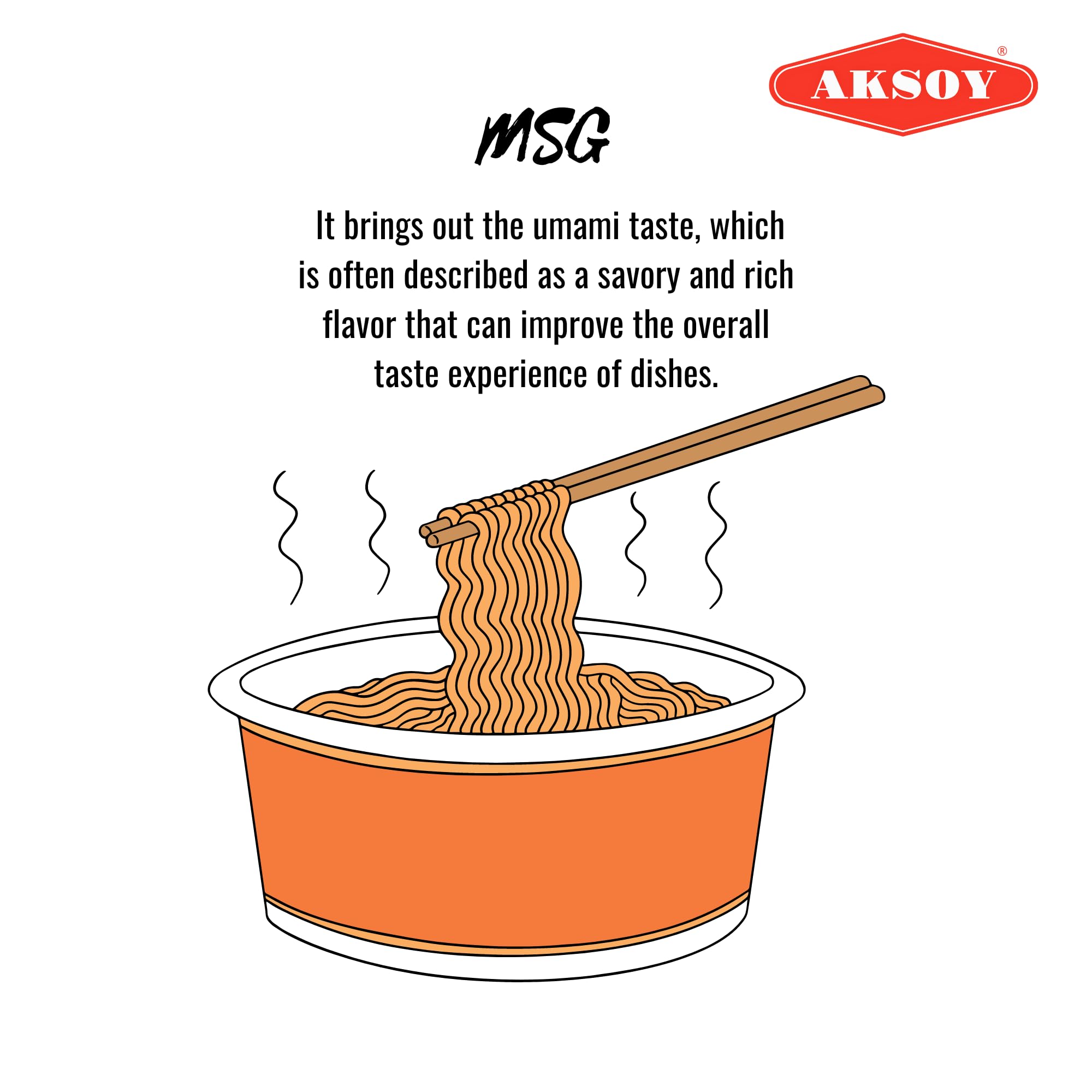 Aksoy 500g Premium MSG (Monosodium Glutamate) | Flavour Enhancer for Cooking 13