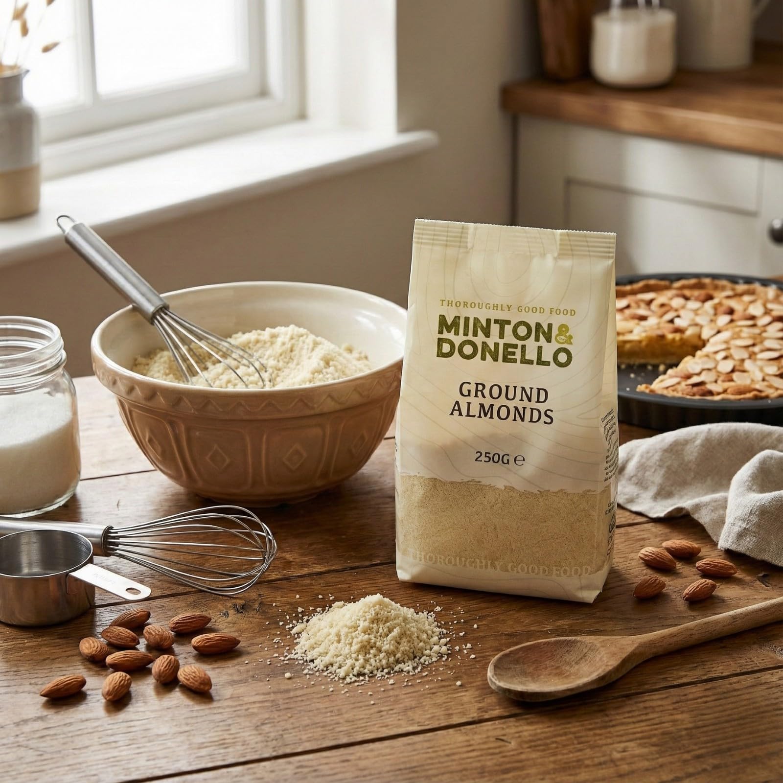 Minton & Donello Finely Ground Almonds, Blanched Baking Essential | 250g 3