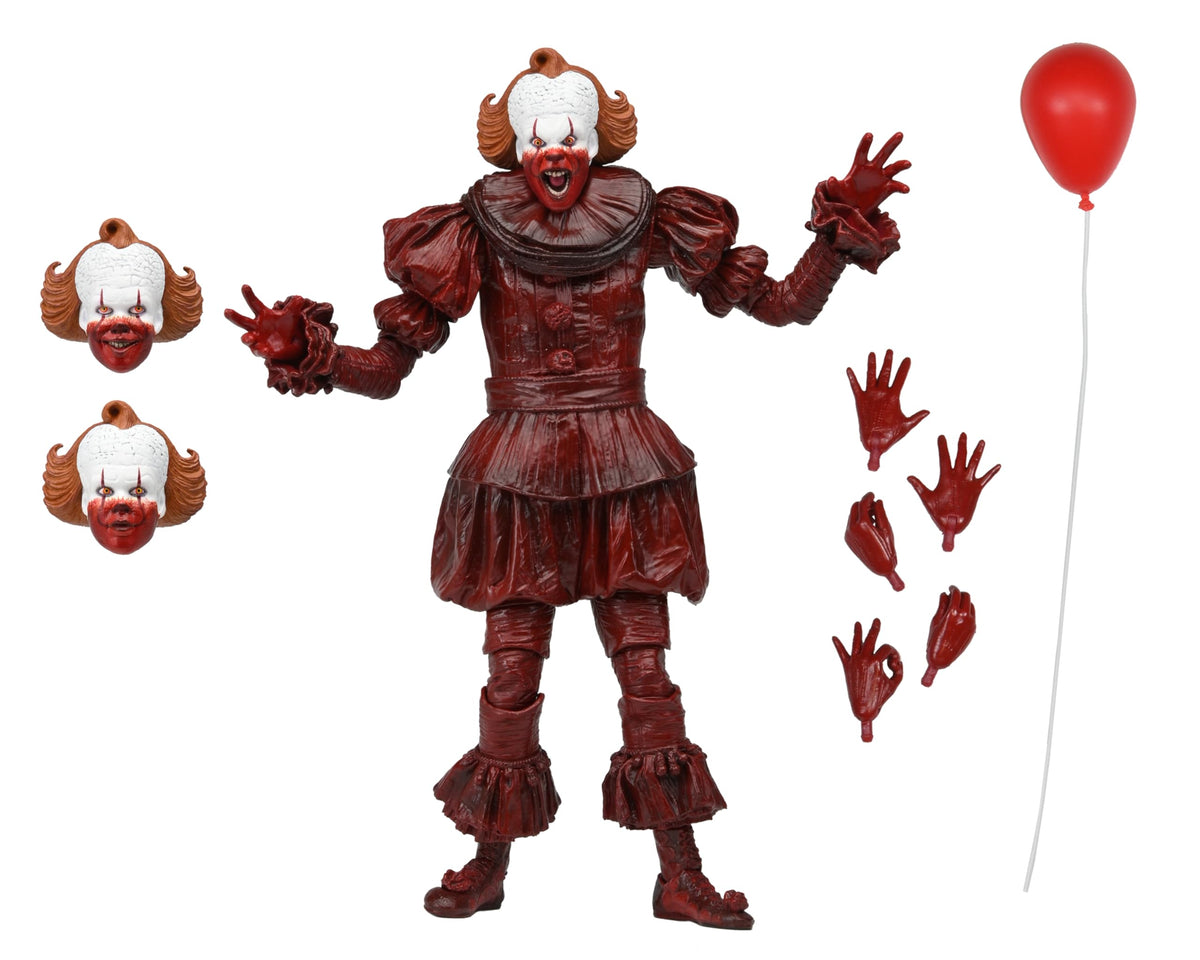 NECA IT: Welcome to Derry Ultimate Blood Pennywise 7" Scale Action Figure