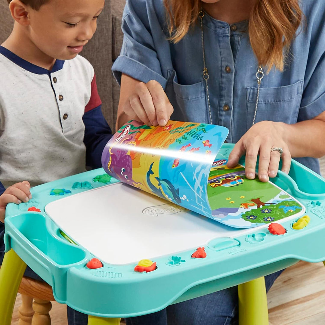 Play-Doh F6927 1st Creative Table - Reversible Arts & Crafts Center for Kids 3+