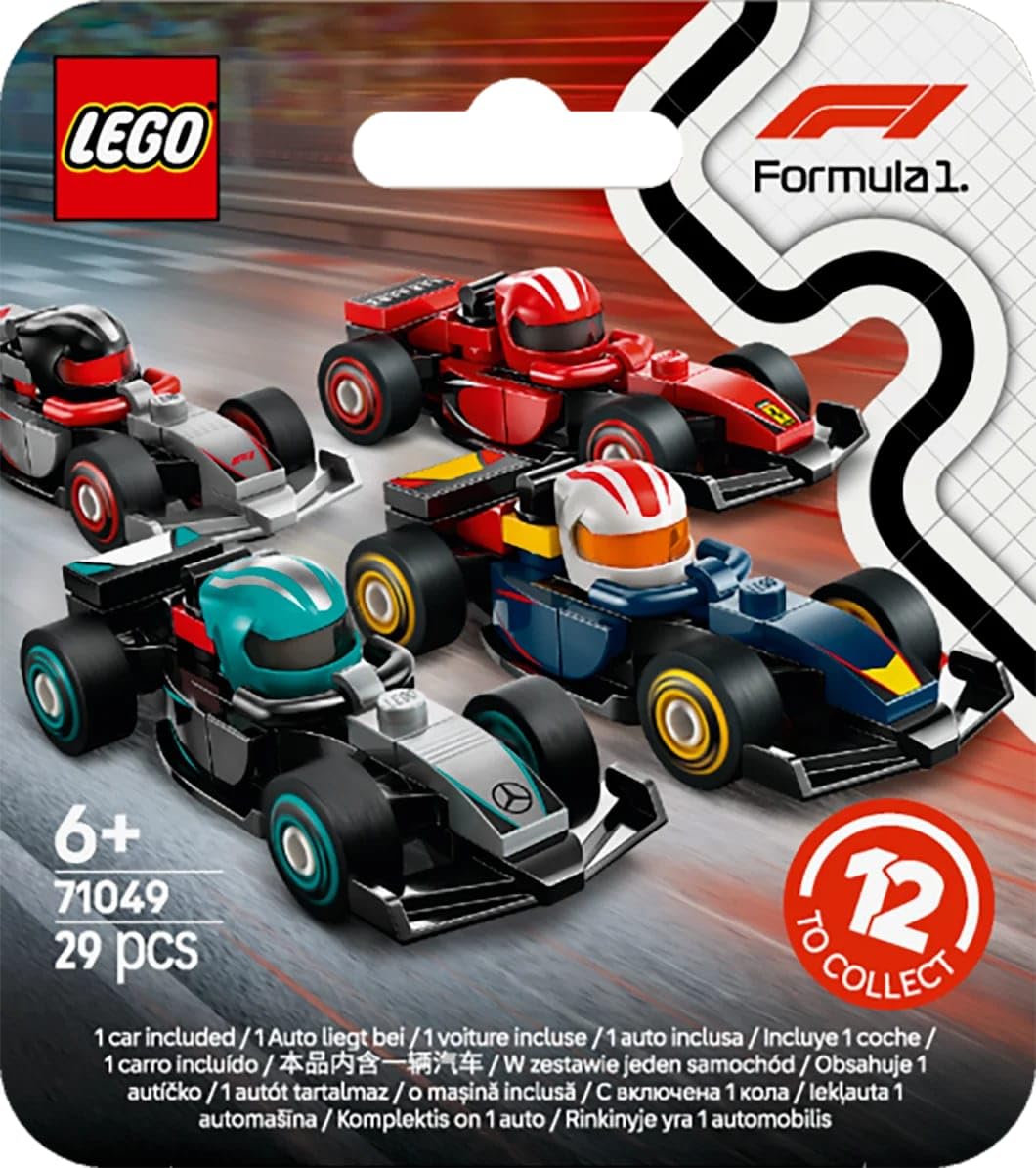 LEGO F1 Collectible Race Cars - 1 of 12 Mini Buildable Models with Moving Wheels for Kids 6+ 10