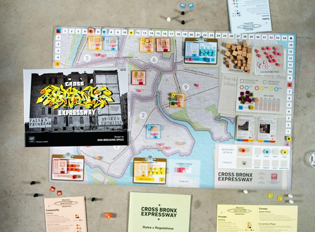 GMT Games Cross-Bronx Expressway - Strategic City-Building Board Game | English 4