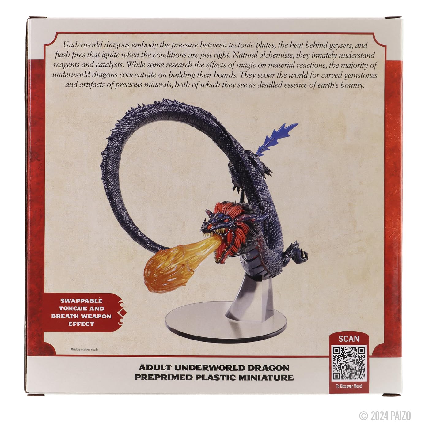 Pathfinder Battles Paintable Miniature - Adult Underworld Dragon by WizKids 6