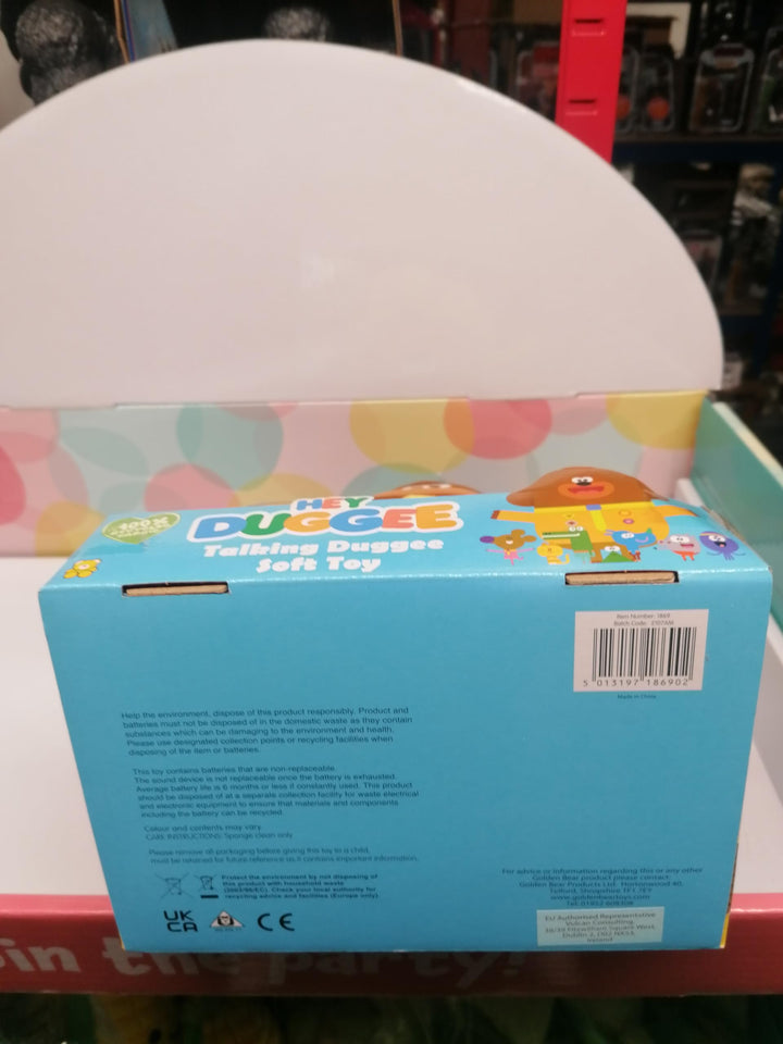 Peluche parlante Hey Duggee