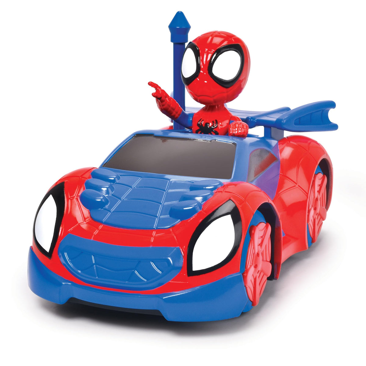 Jada Remote Control Spidey Web Crawler Car 1:24 Scale - 17 cm, Age 3+
