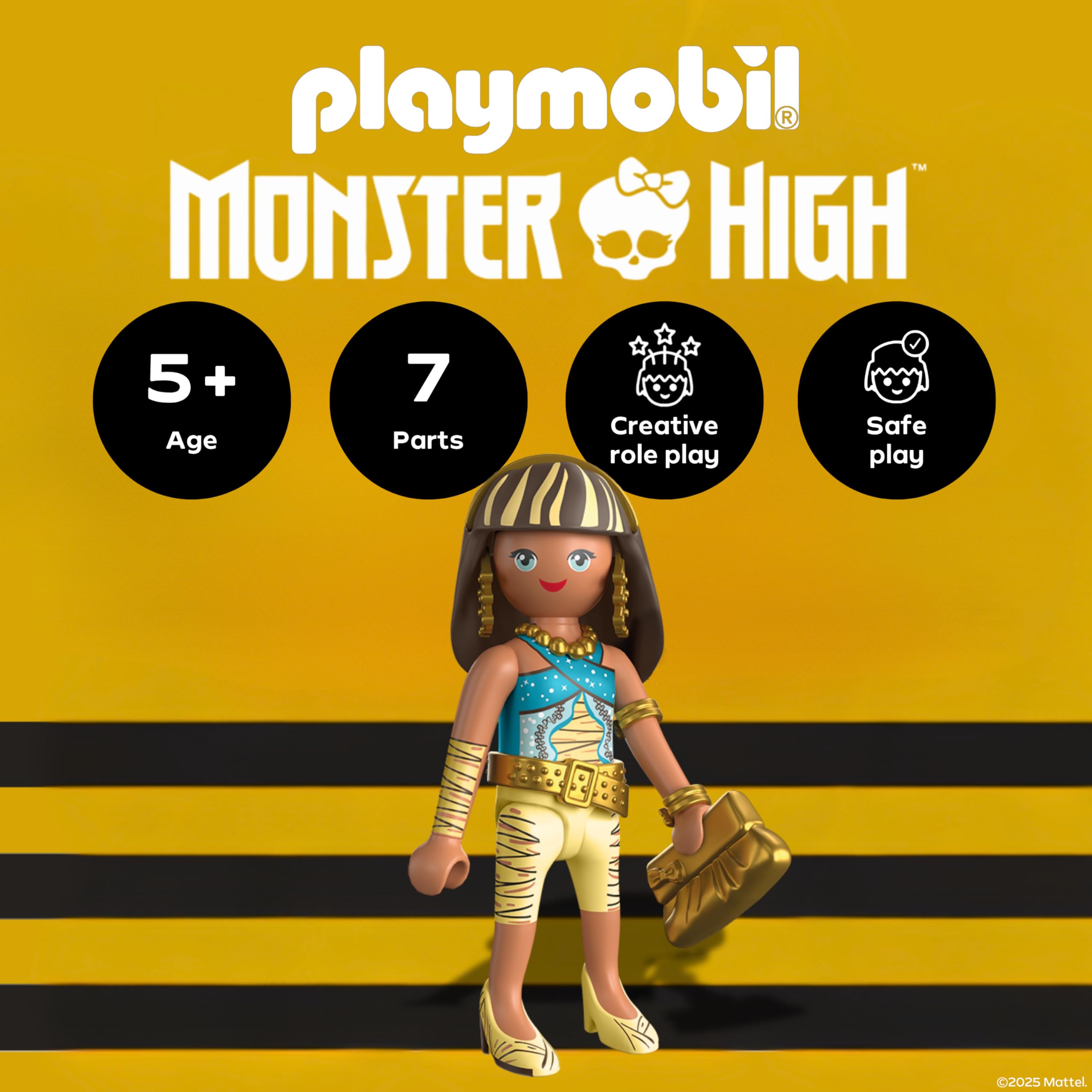 Playmobil Monster High Cleo de Nile Figure Set with Egyptian Accessories