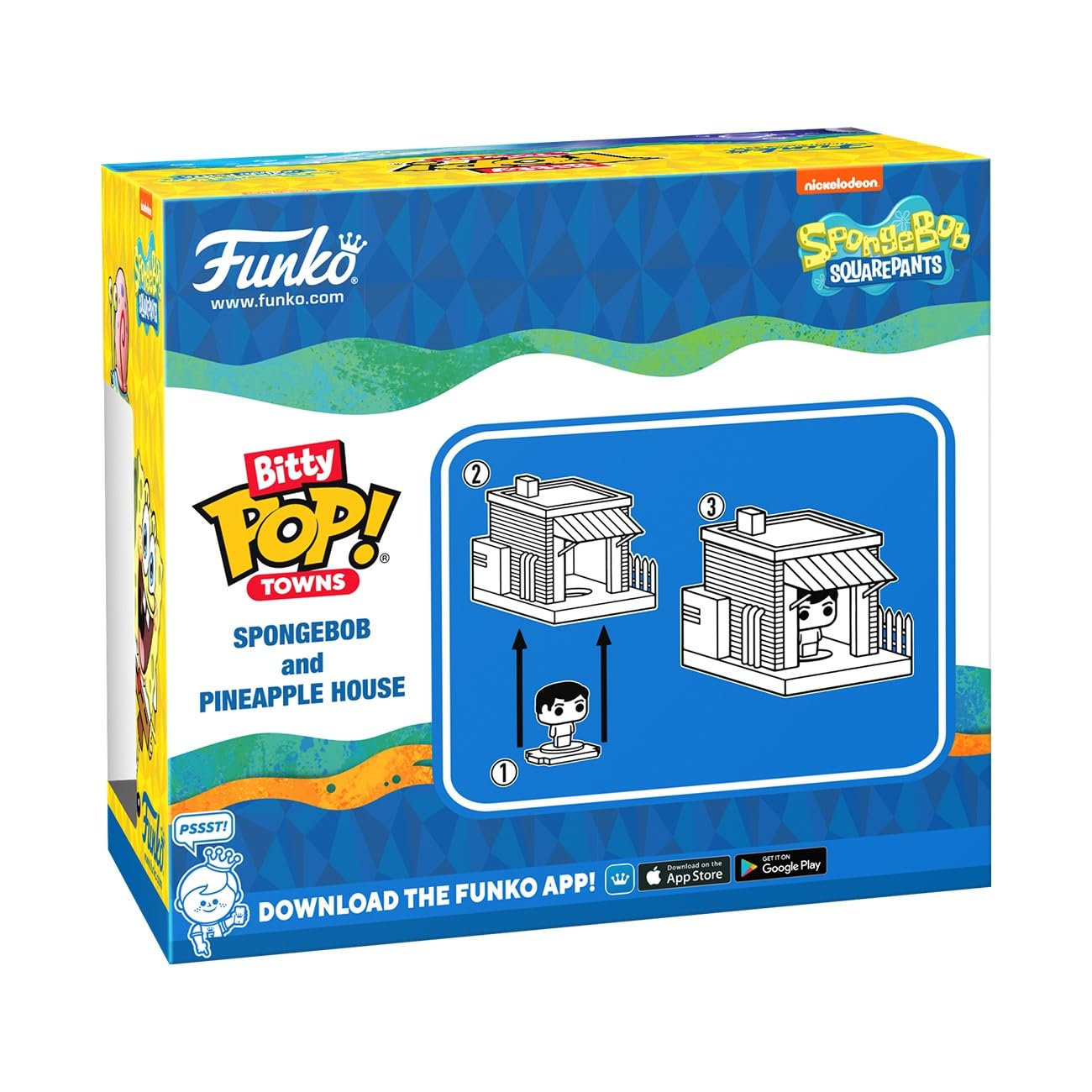 Funko Bitty POP! Town: SpongeBob SquarePants - SpongeBob and Pineapple House | Vinyl | 3.5 Inches 5